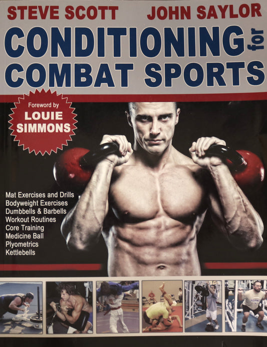 Conditioning Combat Sports Steve Scott John Saylor Training Exercises Manual Book