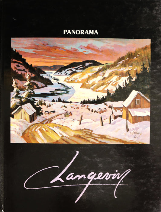 Claude Langevin Quebec Canada Canadian Art Artist Painter Landscape Used Book