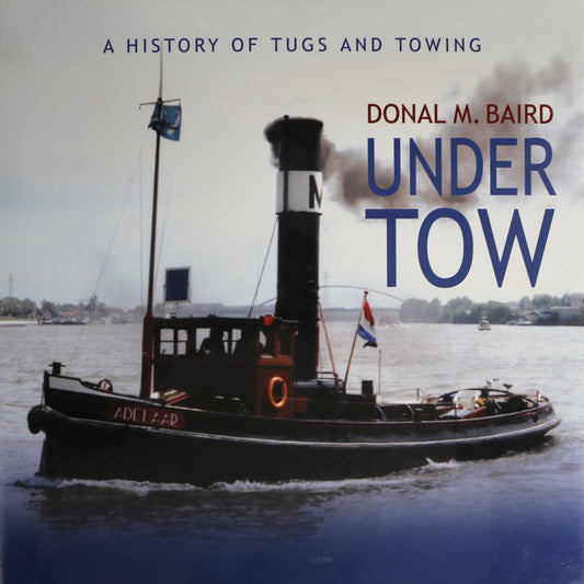 Under Tow Tugs Towing Boats Boating Marine Transportation History Used Book