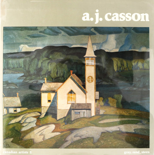 A.J. Casson Canada Canadian Artist Painter Landscape Paintings Art Used Book