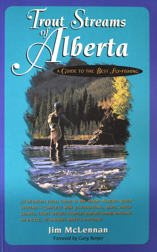 Trout Streams Alberta Fly-Fishing Tackle Field Guide Natural History Used Book
