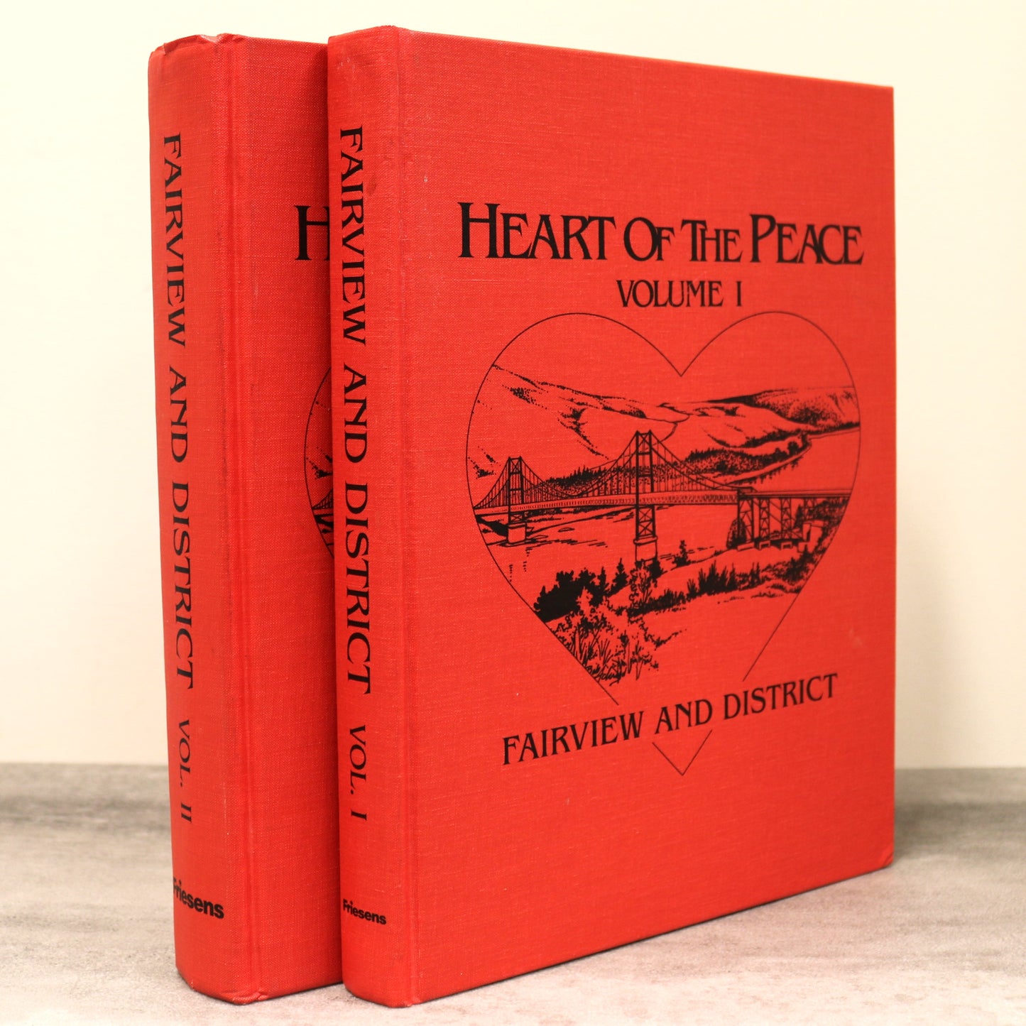 Heart of Peace Fairview 2 Volumes Alberta Canada Canadian Local History Book