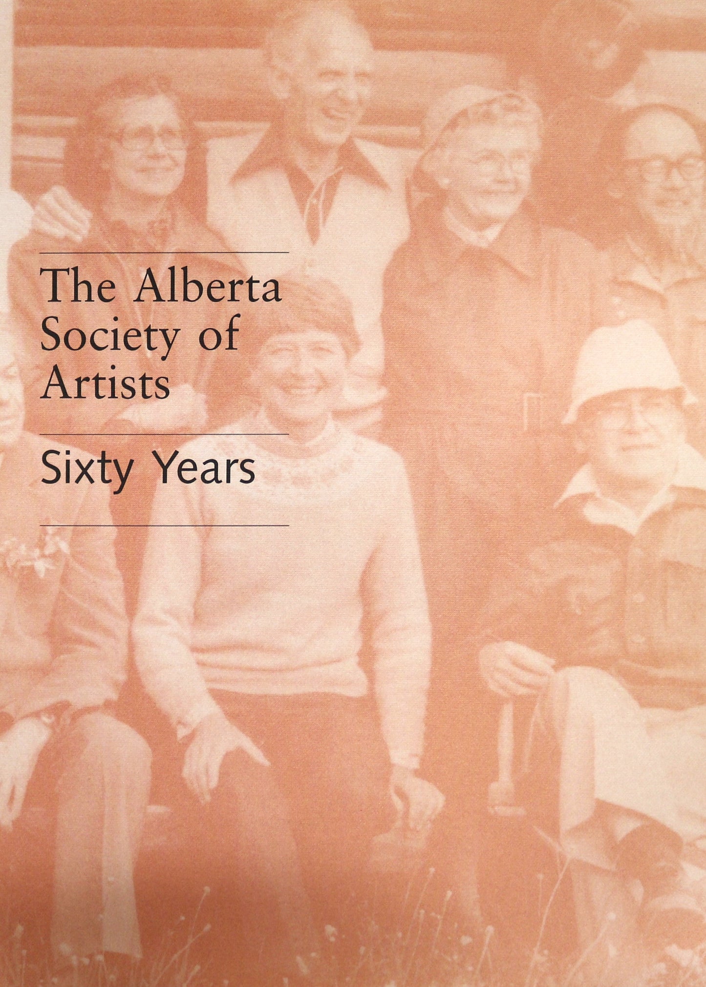 Alberta Society of Artists Sixty Years Canada Canadian Art History Used Book