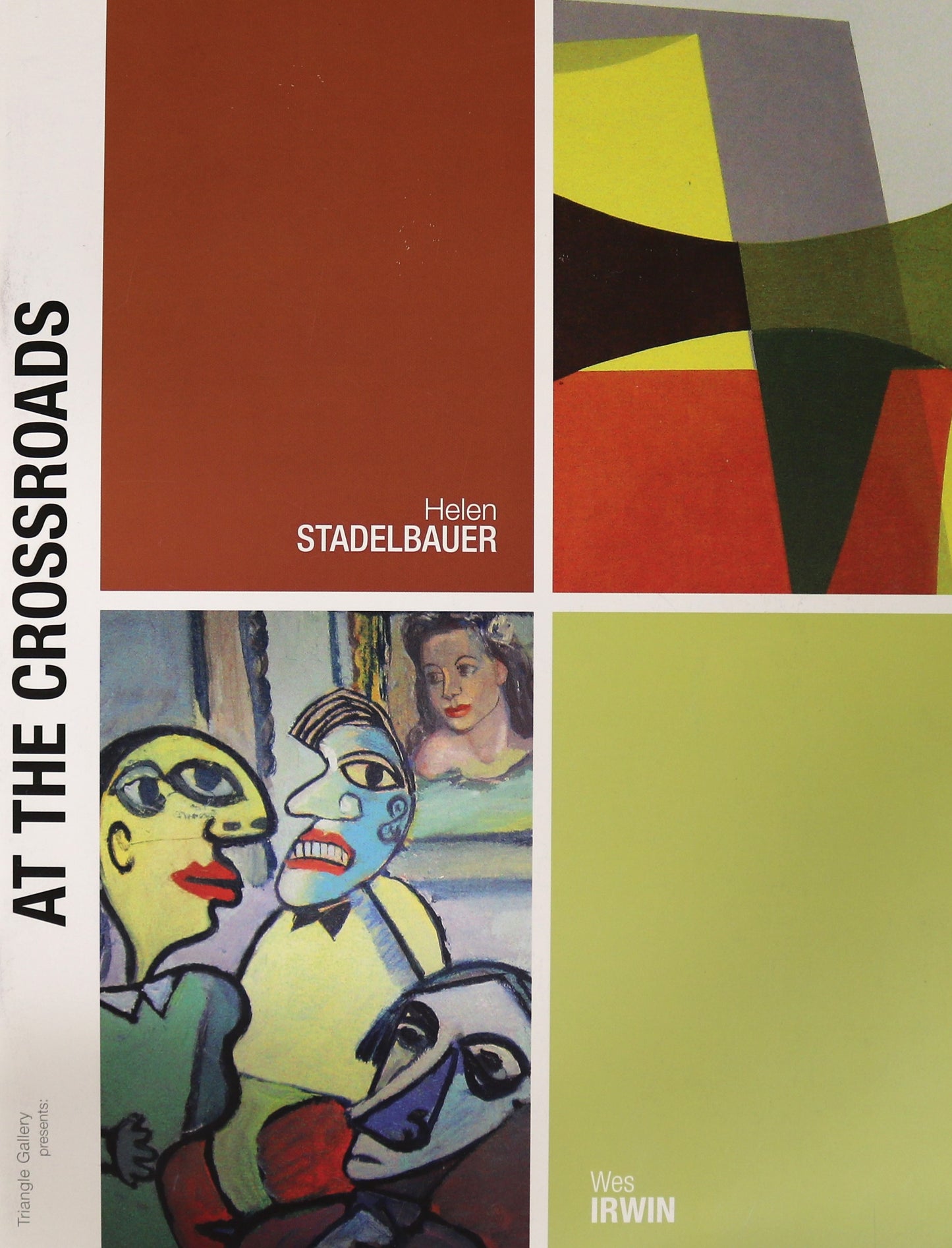 At Crossroads Helen Stadelbauer Wes Irwin Avant-Garde Abstract Alberta Art Book