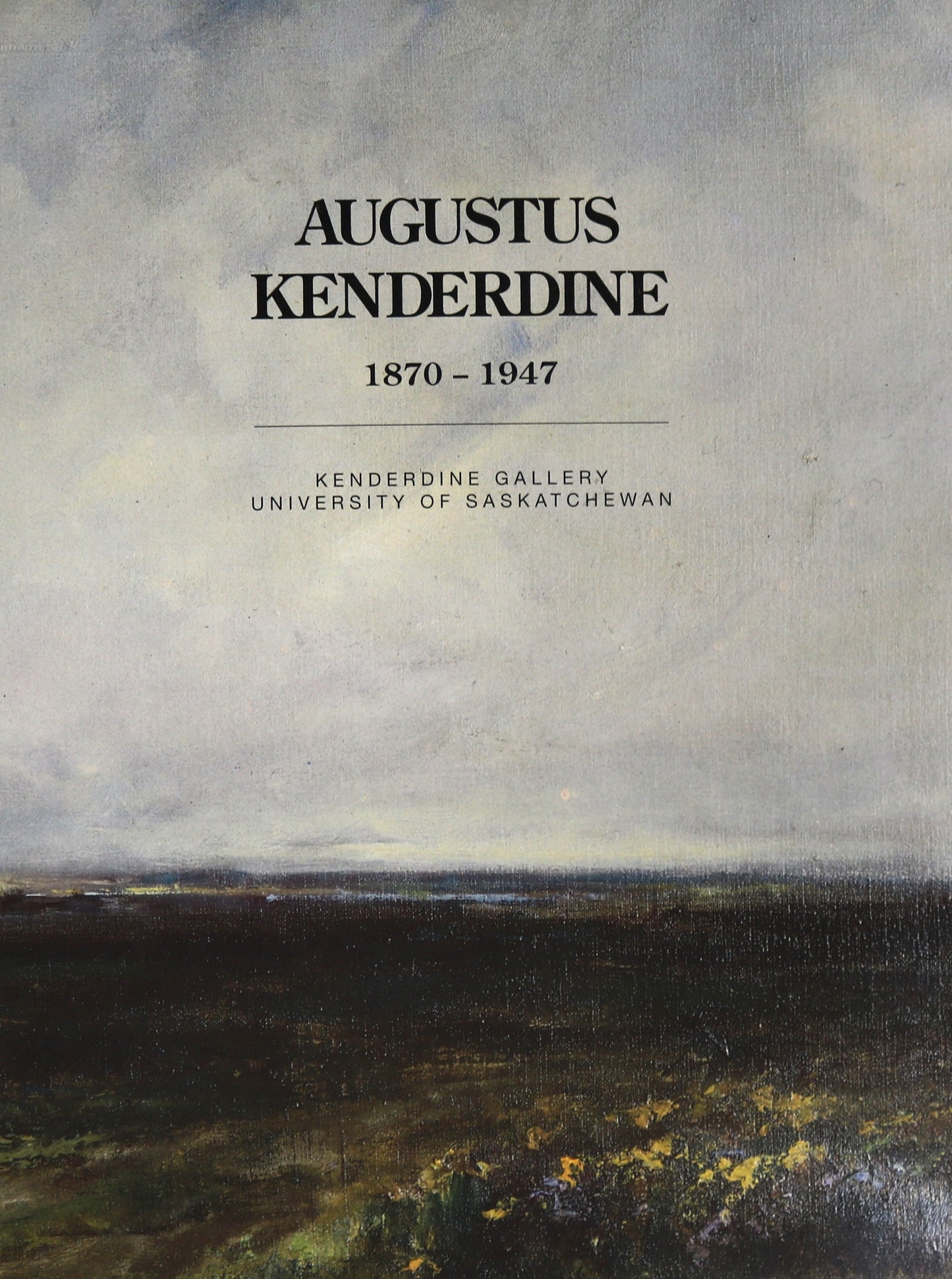 Augustus Kenderdine 1870-1947 Canada Canadian Artist Painter Paintings Art Book