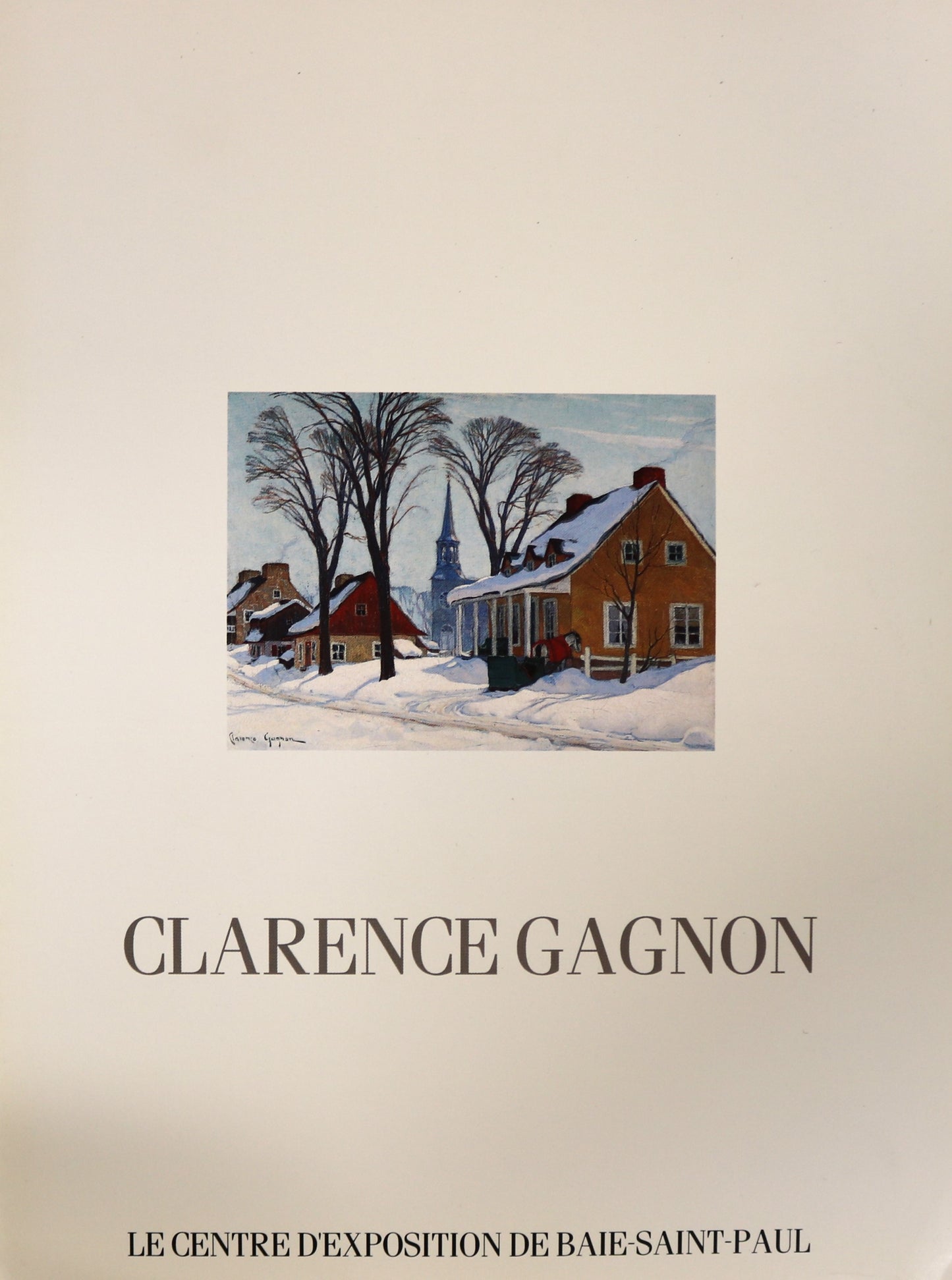 Clarence Gagnon 1881-1942 Canada Canadian Artist Painter Paintings Art French Book