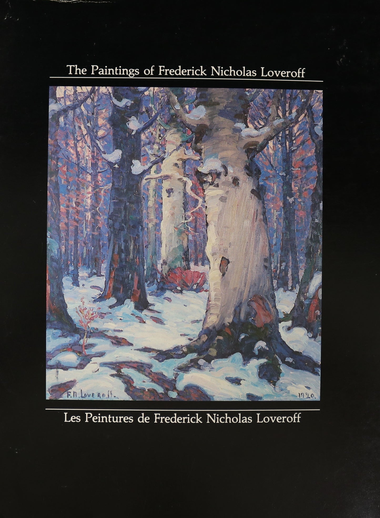 Paintings of Frederick Nicholas Loveroff Canada Canadian Artist Painter Art Book