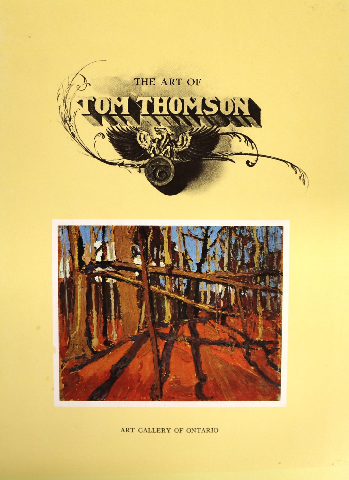 Art of Tom Thomson Canada Canadian Painter Artist Paintings Art Used Book