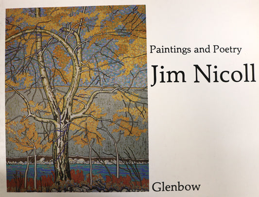 Jim Nicoll Paintings Poetry Canada Canadian Artist Painter Art Used Book