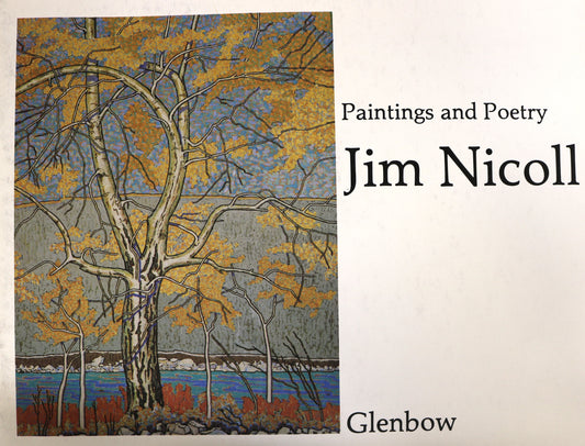 Jim Nicoll Paintings Poetry Canada Canadian Artist Painter Art Used Book