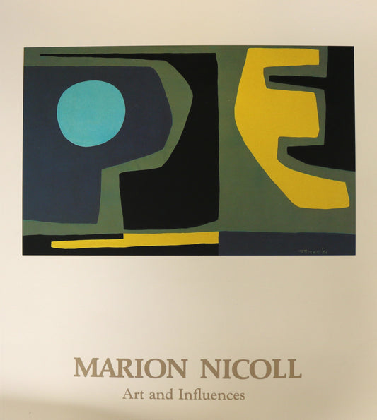 Marion Nicoll Influence Canada Canadian Artist Painter Abstract Art Book