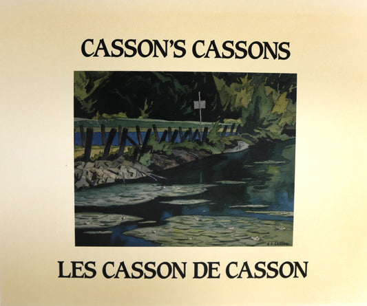 A.J. Casson's Cassons Canada Canadian Artist Group of Seven Painter Art Book