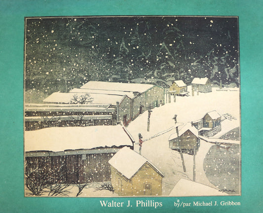 Walter J. Phillips Canada Canadian Artist Painter Paintings Art Used Book