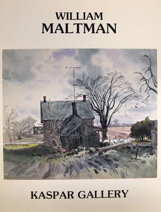 William Maltman Canada Canadian Artist Watercolour Painter Paintings Art Book