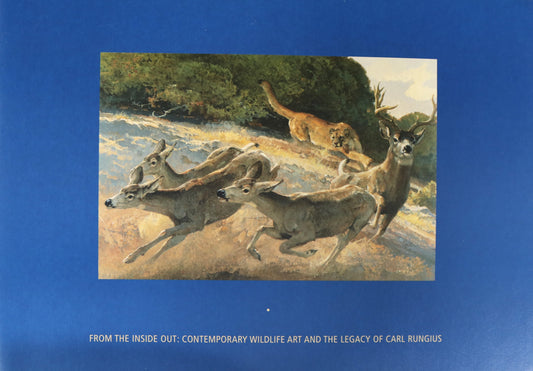 Carl Rungius Inside Out Contemporary Wildlife Artist Art Used Book