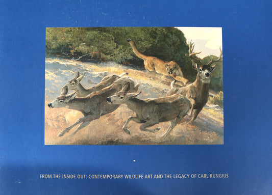 Carl Rungius Inside Out Contemporary Wildlife Artist Art Used Book