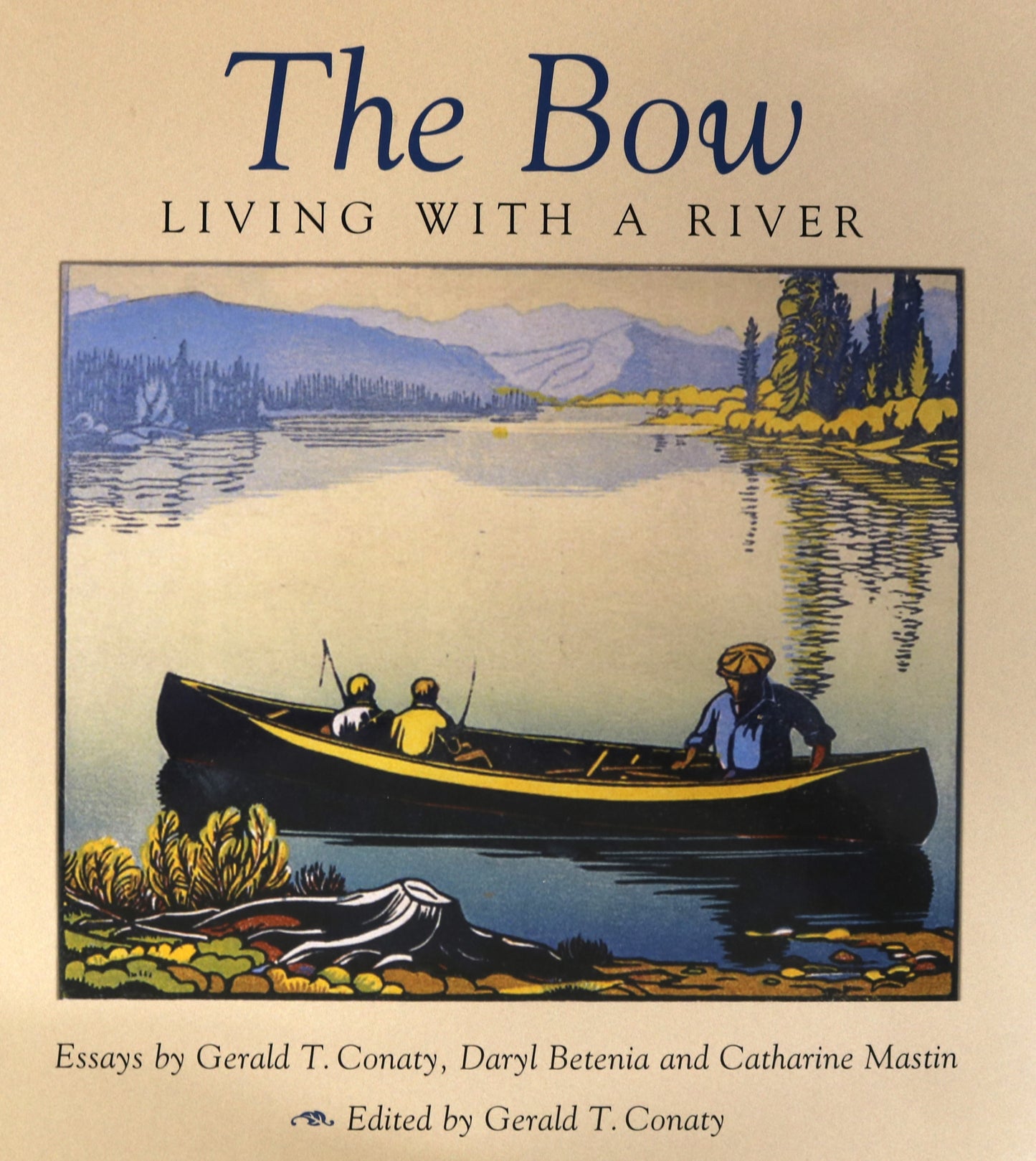 The Bow River Alberta Canada Canadian Essays Art Photography History Book