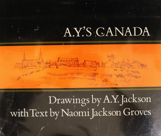 A.Y. Jackson Canada Canadian Artist Drawings Group of Seven Signed Art Book