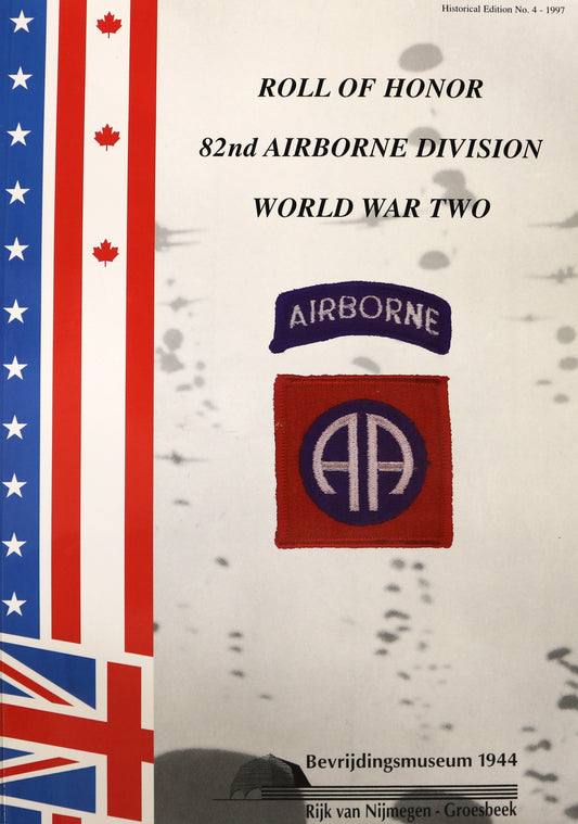 Roll of Honor 82nd Airborne Division WW2 World War Two Military History Book