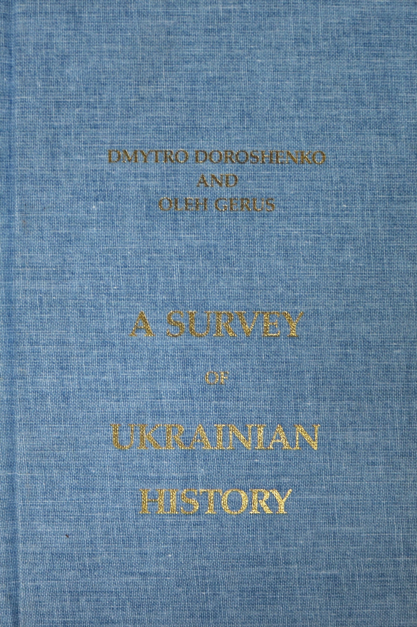 Survey of Ukrainian History Dmytro Doroshenko Ukraine History Used Book