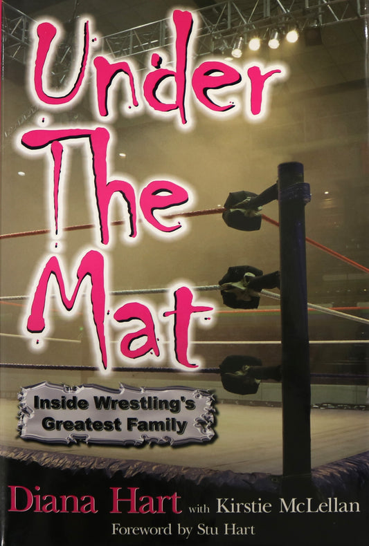 Under the Mat Hart Owen Bret Wrestling Wrestler WWE WWF Used Book