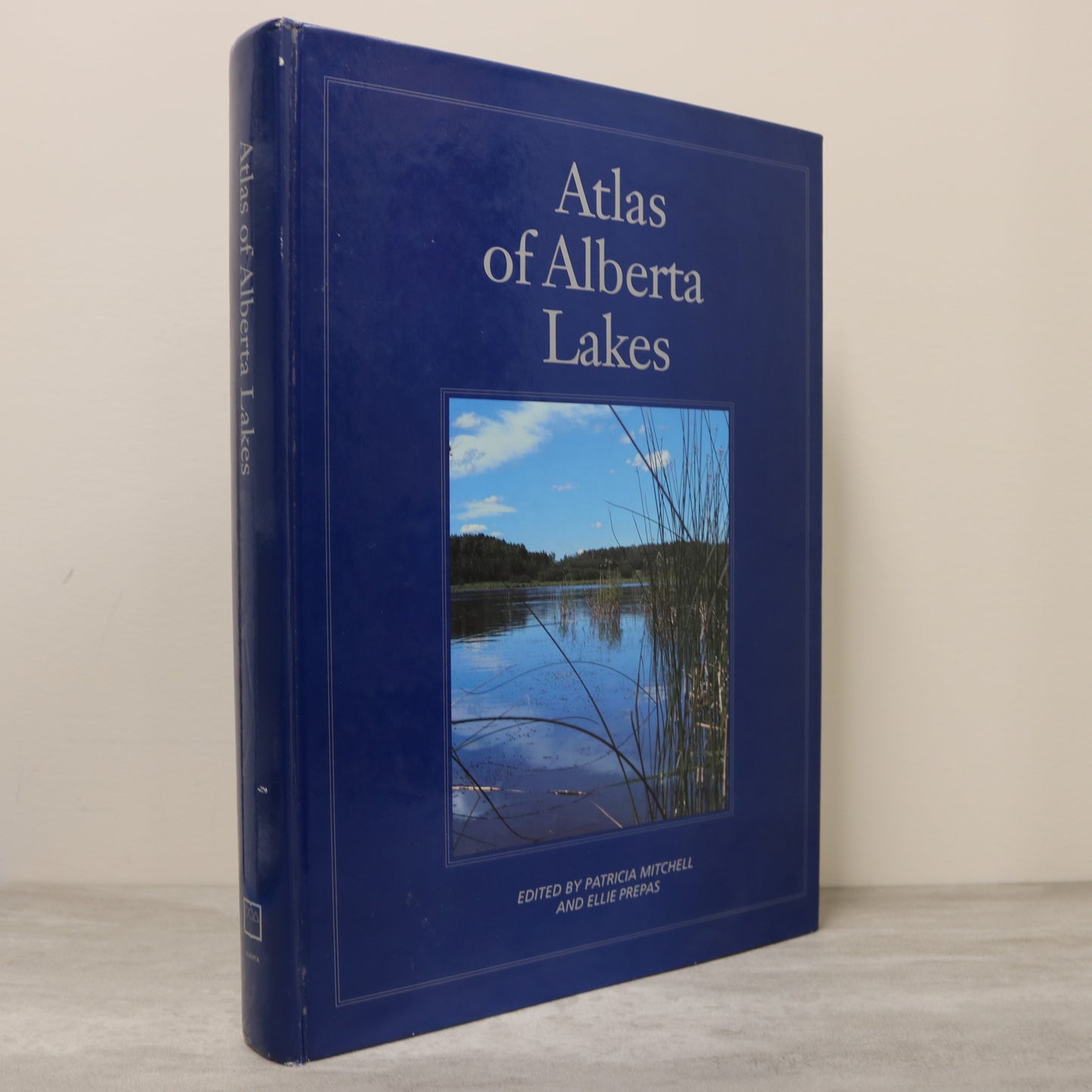 Atlas Alberta Lakes Maps Fishing Canada Canadian Geography Used Book