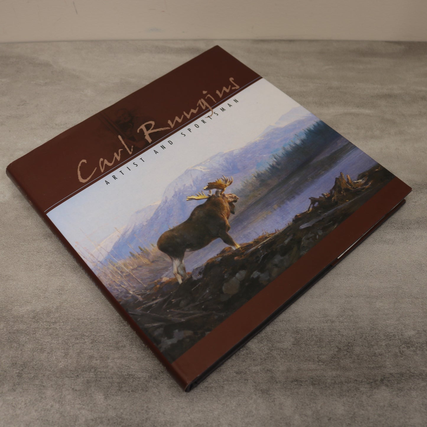 Carl Rungius Artist Canadian USA Big Game Wildlife Nature Art Painter Painting Book