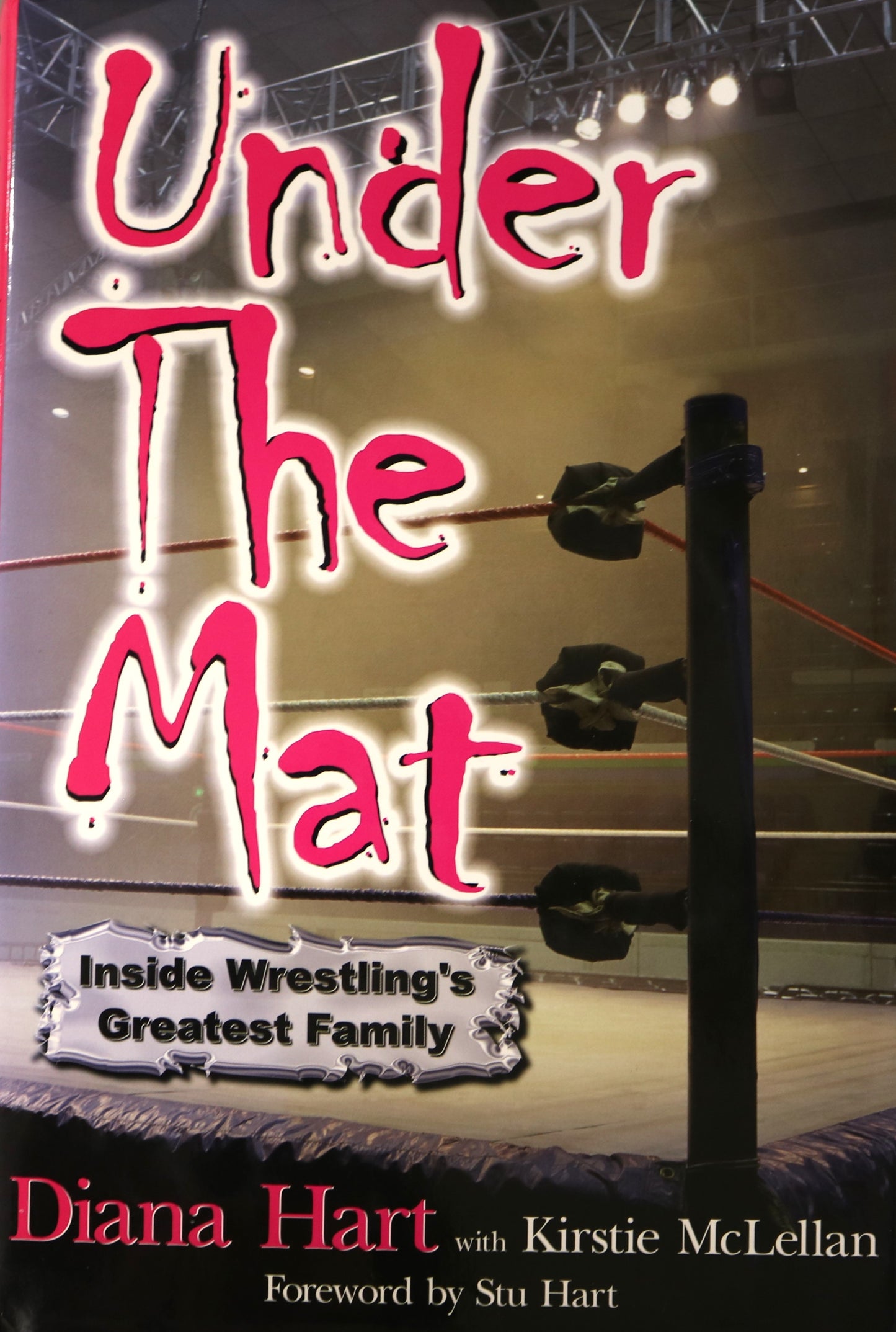 Under the Mat Hart Owen Bret Wrestling Wrestler WWE WWF Used Book