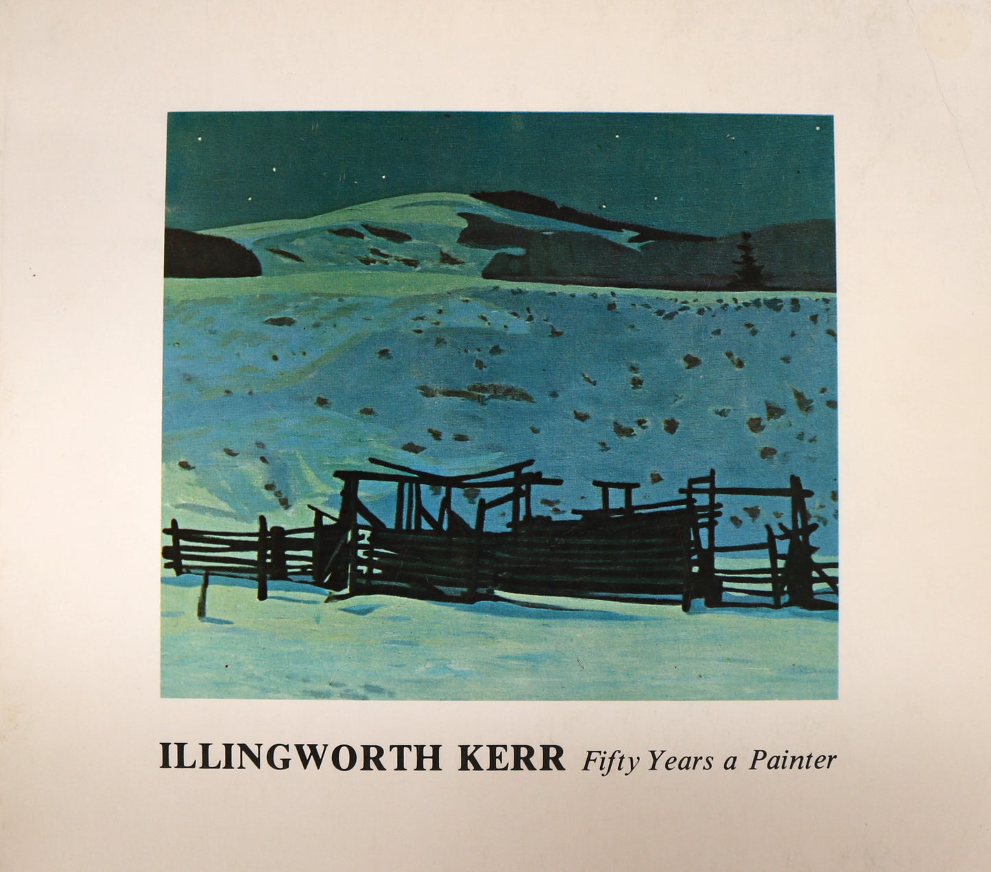 Illingworth Kerr Canadian Canada Artist Painter Landscapes Paintings Art Used Book