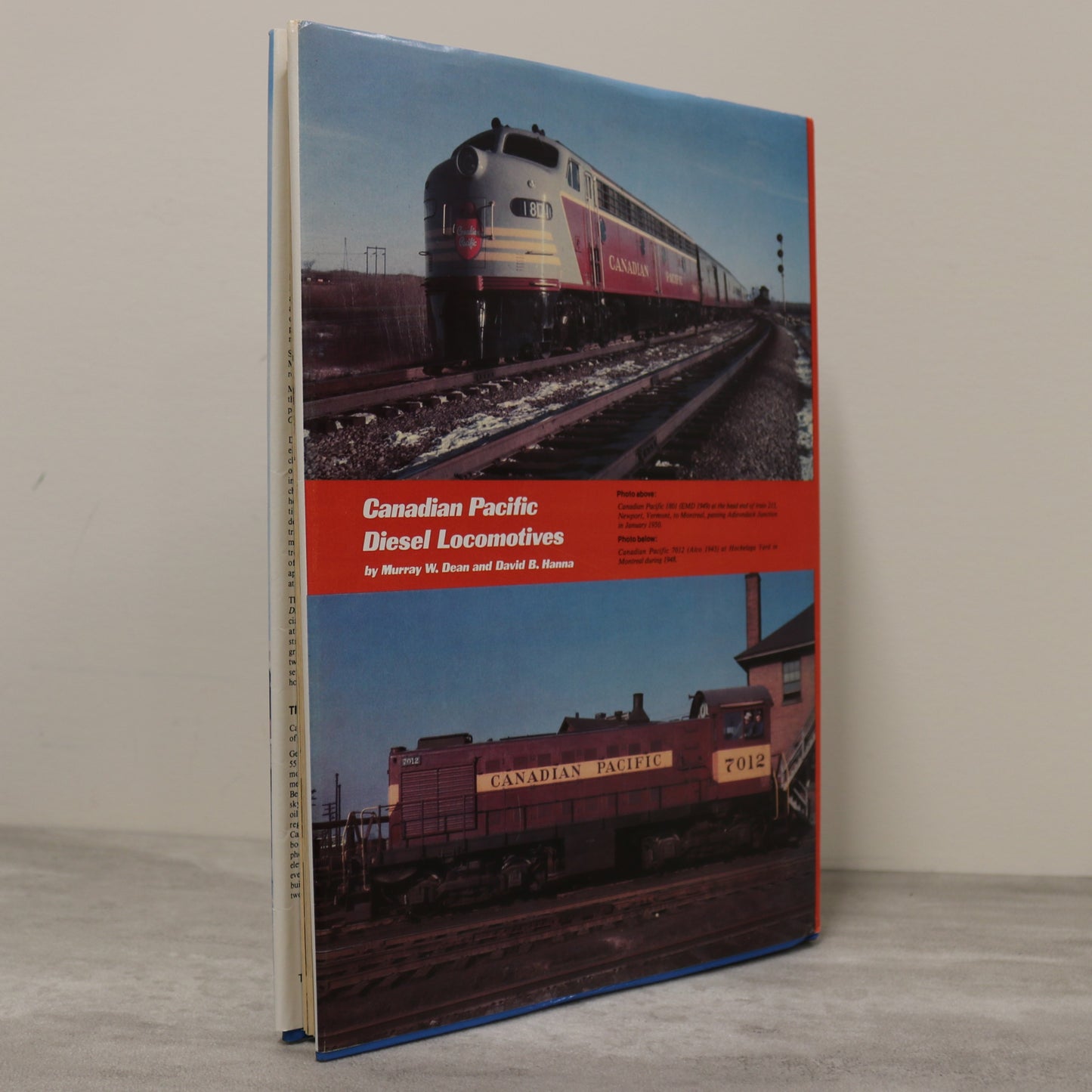 Canadian Pacific Diesel Locomotives CPR Railroad Railway Railcar History Used Book