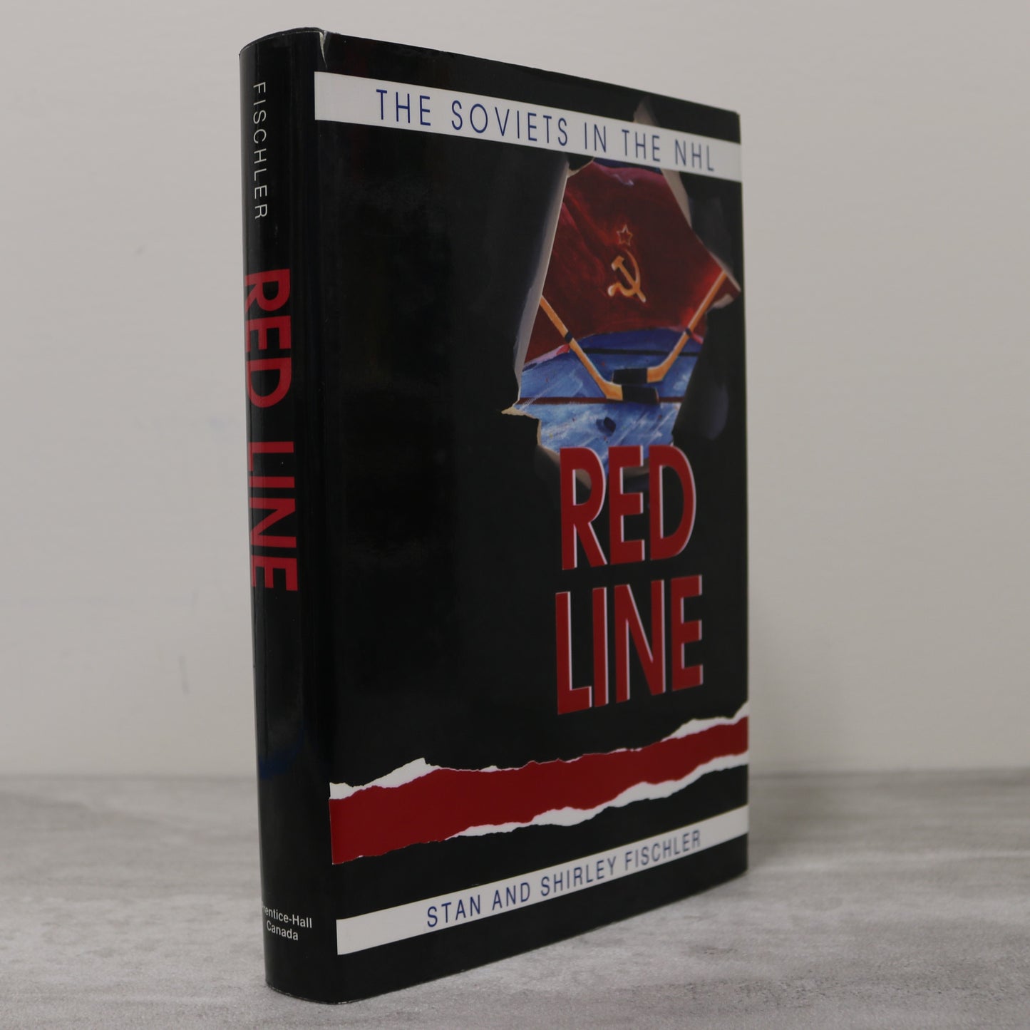 Red Line Soviet Union Hockey NHL Russia League National Sports Used Book