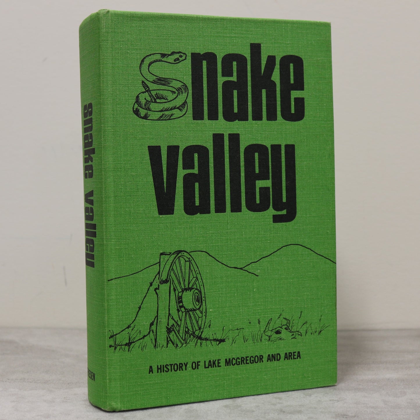 Snake Valley Lake McGregor Milo Alberta Canada Local History Used Book