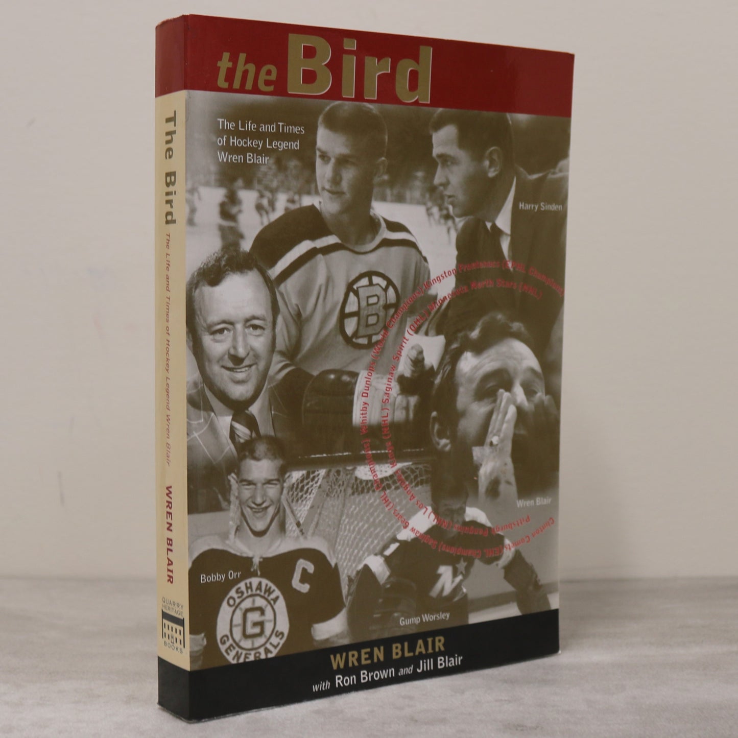 The Bird Wren Blair Hockey NHL Coach Autobiography Biography Sports Used Book