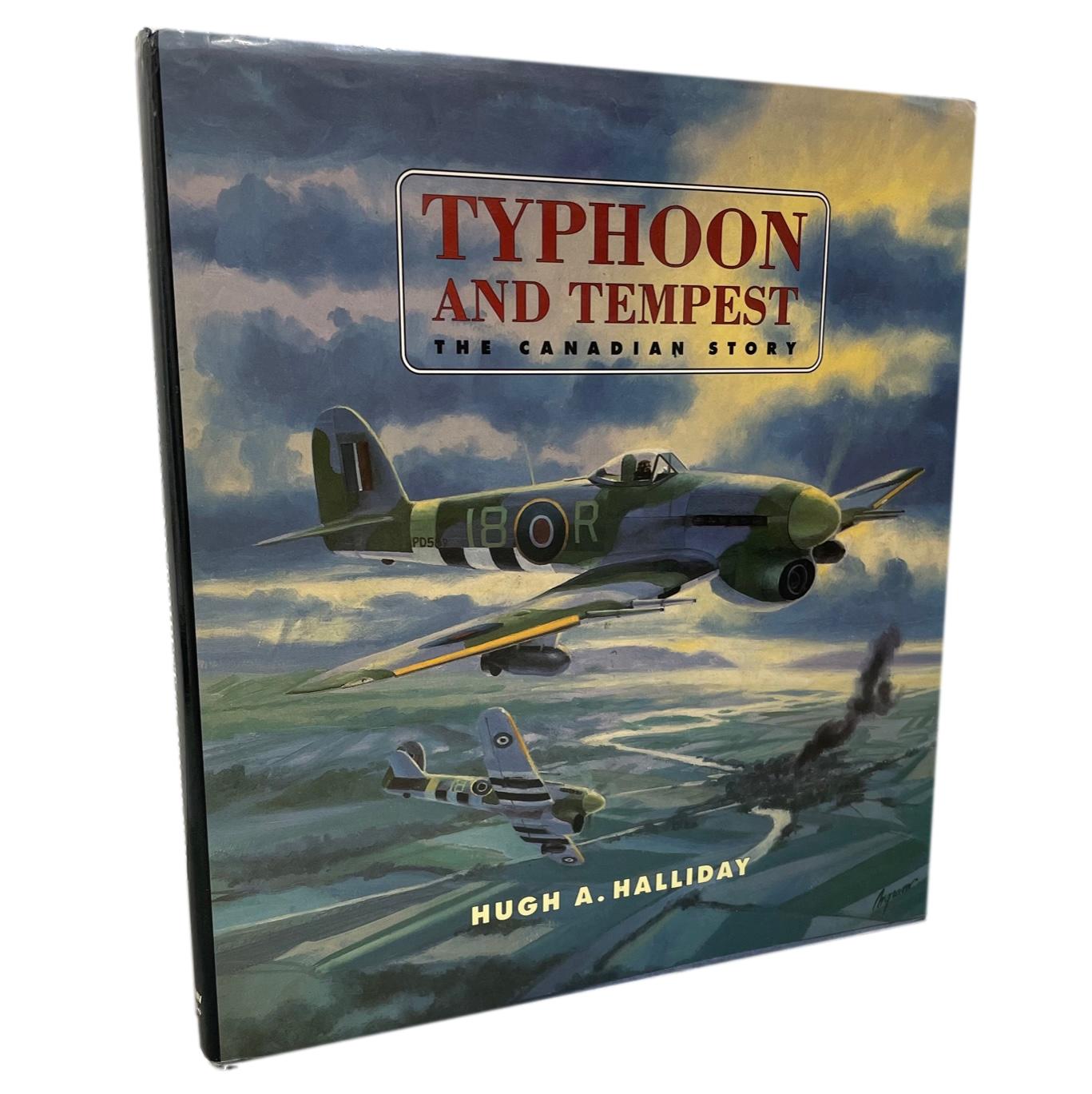 Typhoon Tempest Aircraft Canada Canadian RCAF History Military Used Book