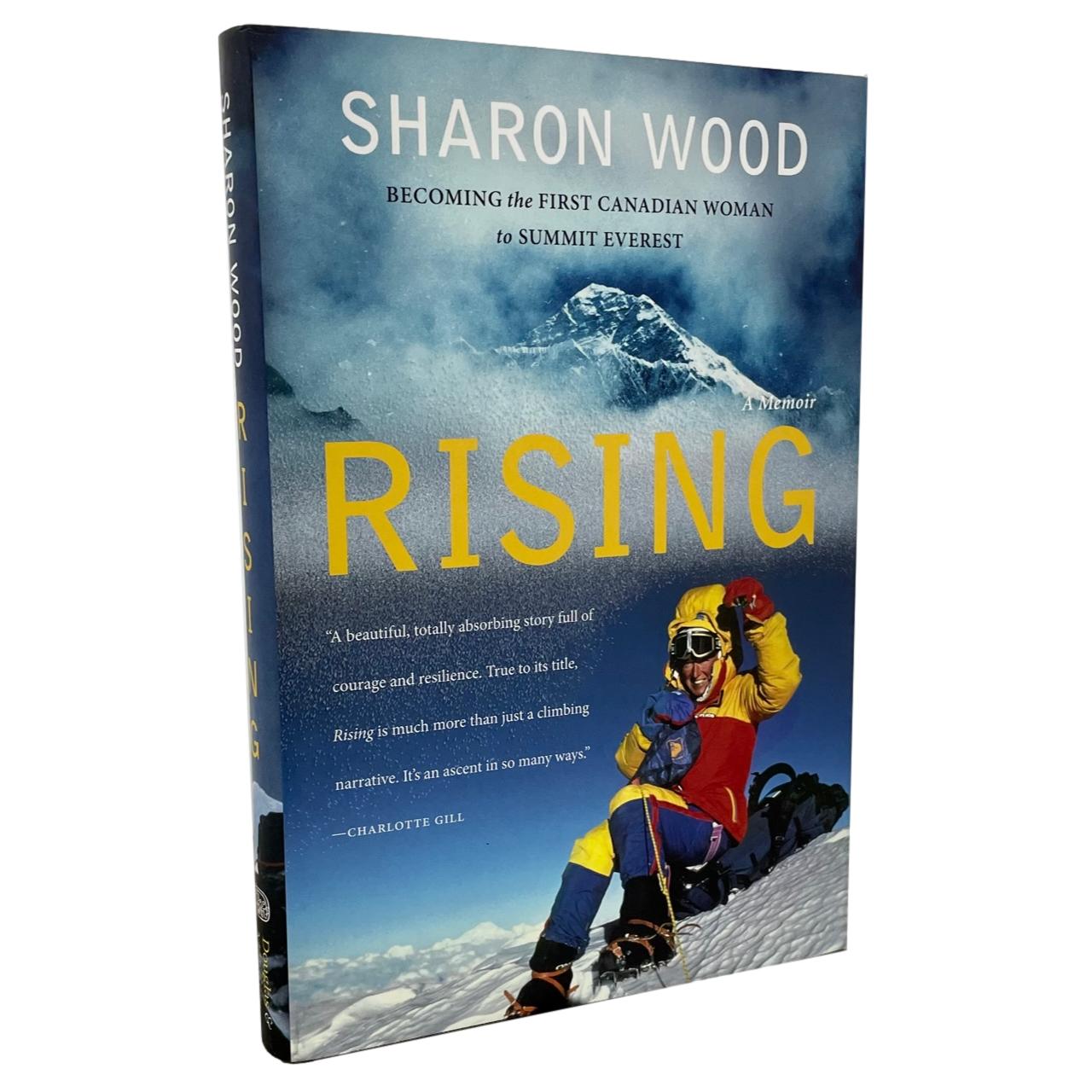 Rising Sharon Wood Mountaineering Climbing Everest Canada Used Book