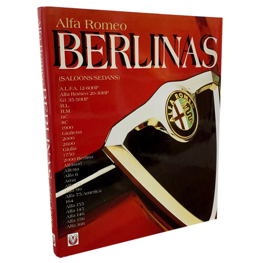 Alfa Romeo Berlinas Saloon Sedan Automobile Car History Vehicle Used Book