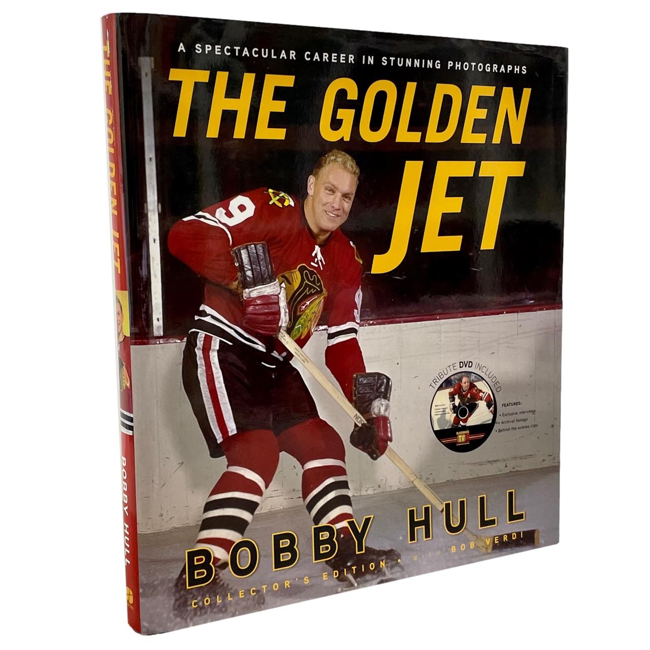 Golden Jet Bobby Hull Chicago Blackhawks NHL Hockey Used Book