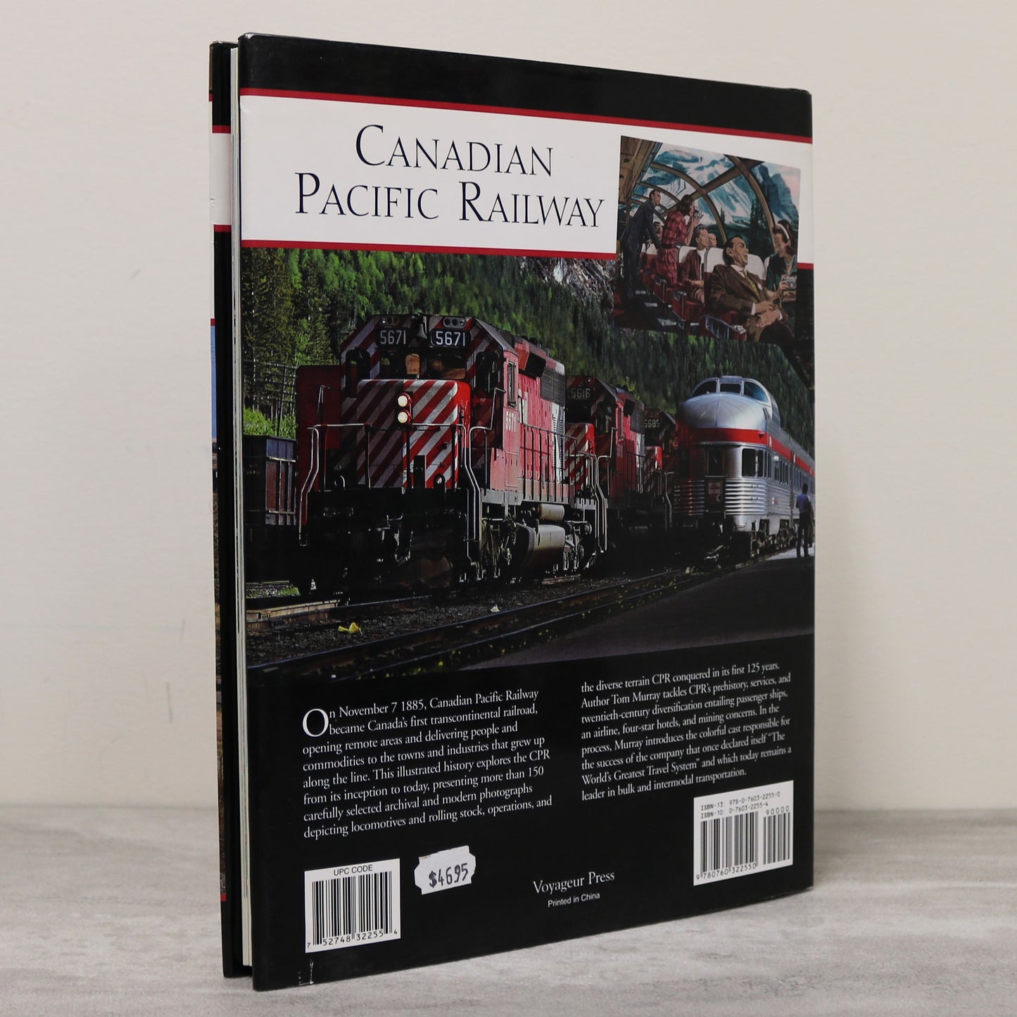 Canadian Pacific Railway Railroad Trains Train Locomotive History Used Book