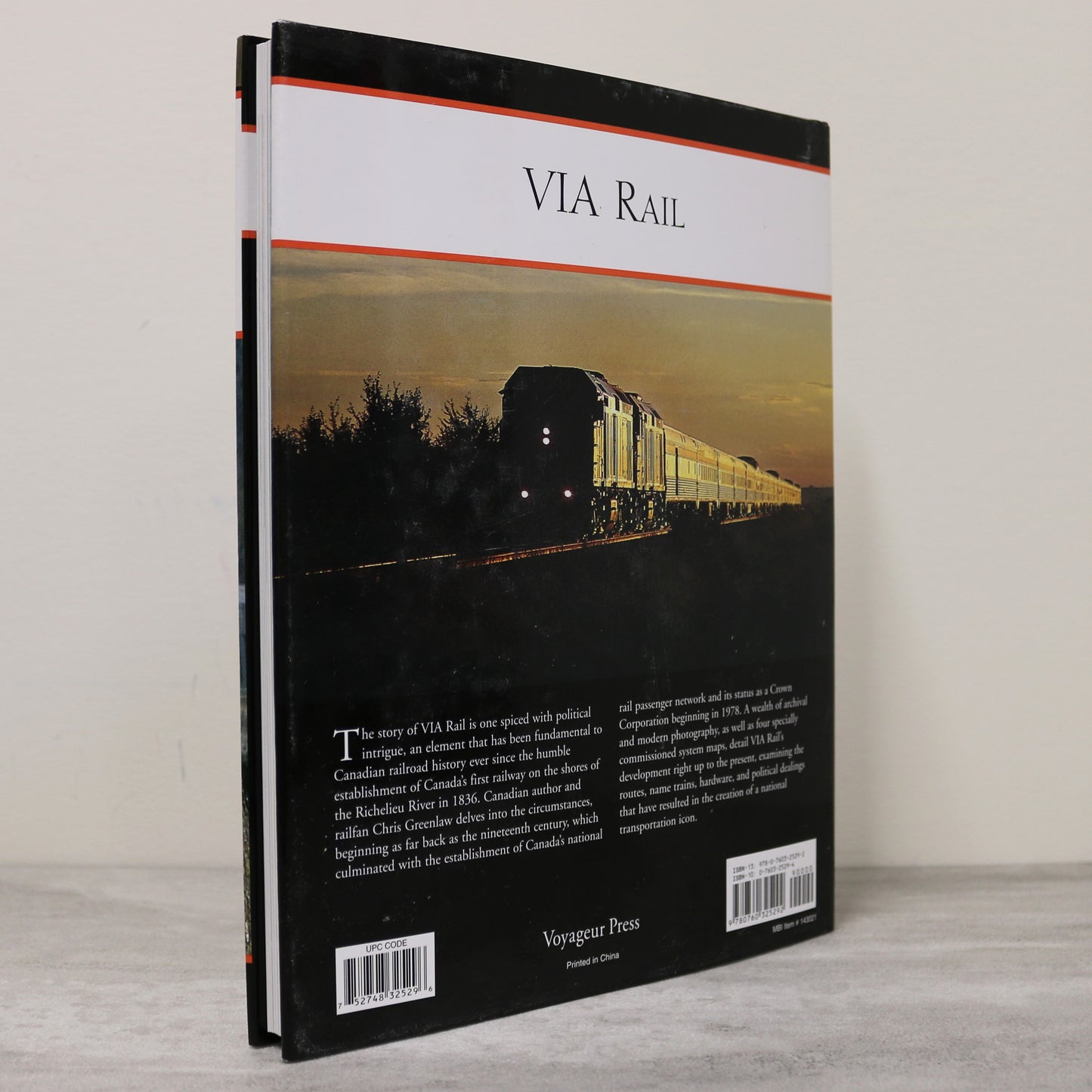 Via Rail Canada Canadian Railway Railroad Locomotives Trains History Used Book