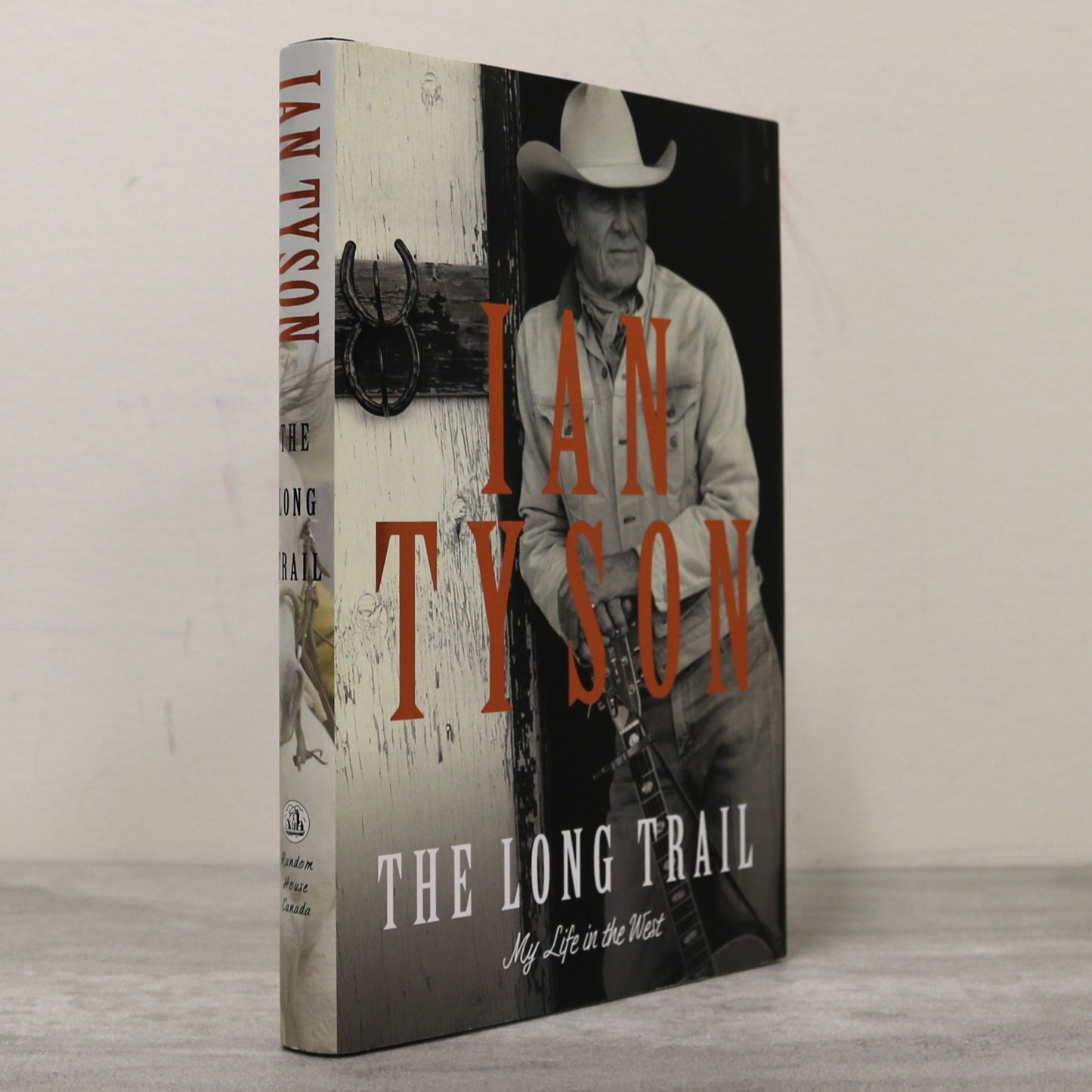 Ian Tyson Long Trail West Canada Canadian Cowboy Musician Autobiography Book