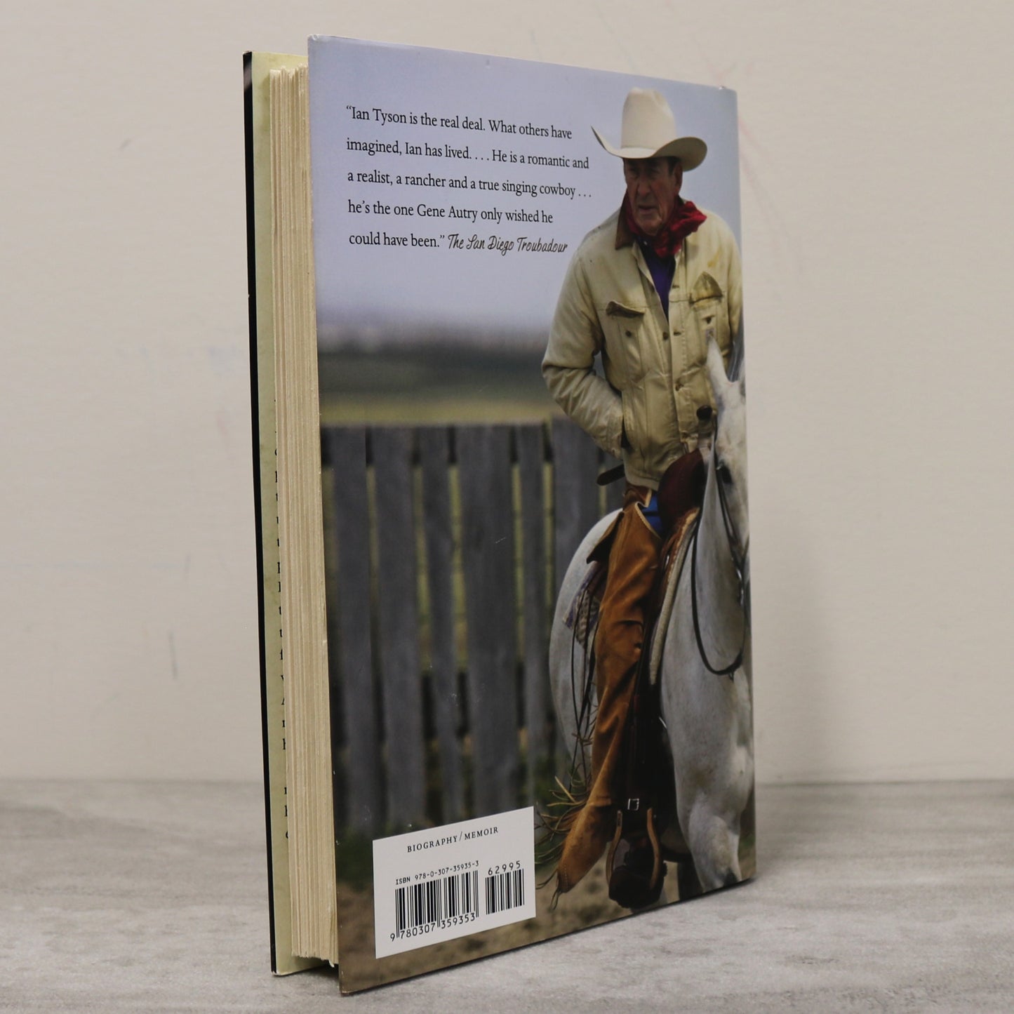 Ian Tyson Long Trail West Canada Canadian Cowboy Musician Autobiography Book