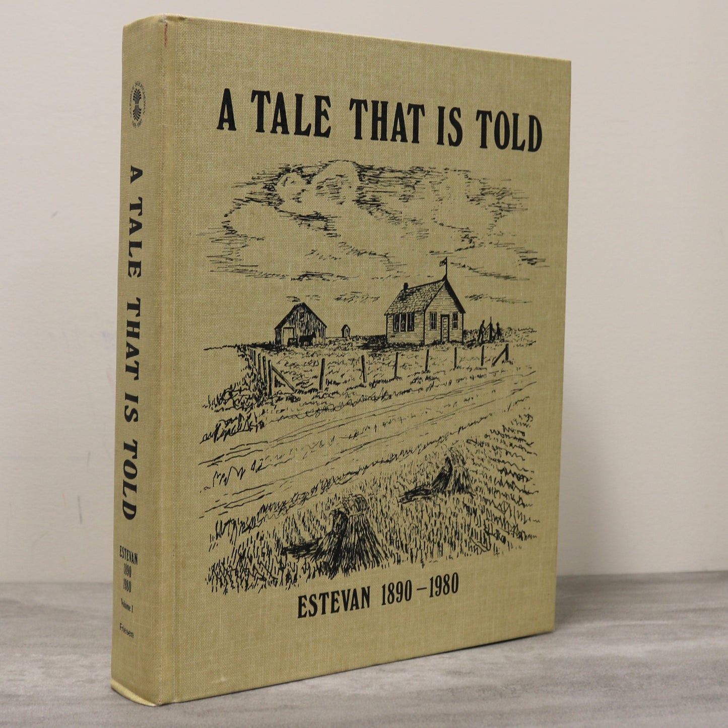 Tale Told Estevan Volume 1 Saskatchewan Canada Canadian Local History Used Book