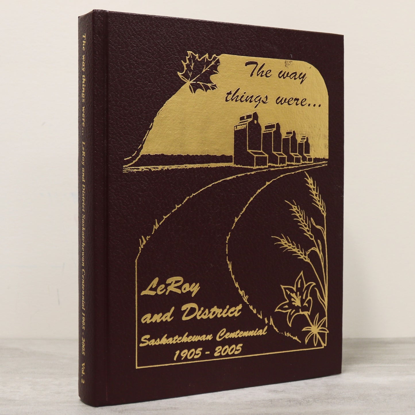 The Way Things Were Vol 2 LeRoy Saskatchewan Canada Canadian Local History Book