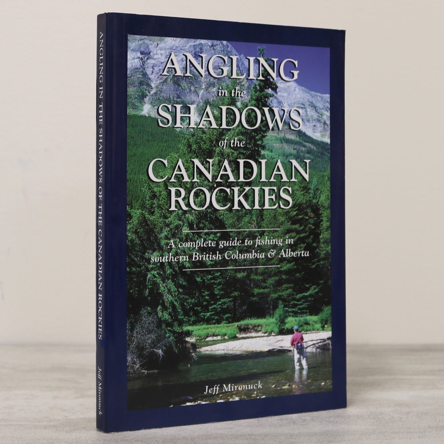 Angling in Shadows of Rockies Fly Fishing Angling Fish Alberta BC Canada Used Book