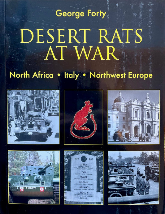 Desert Rats 7th Armoured Division British Army Military History North Africa Book