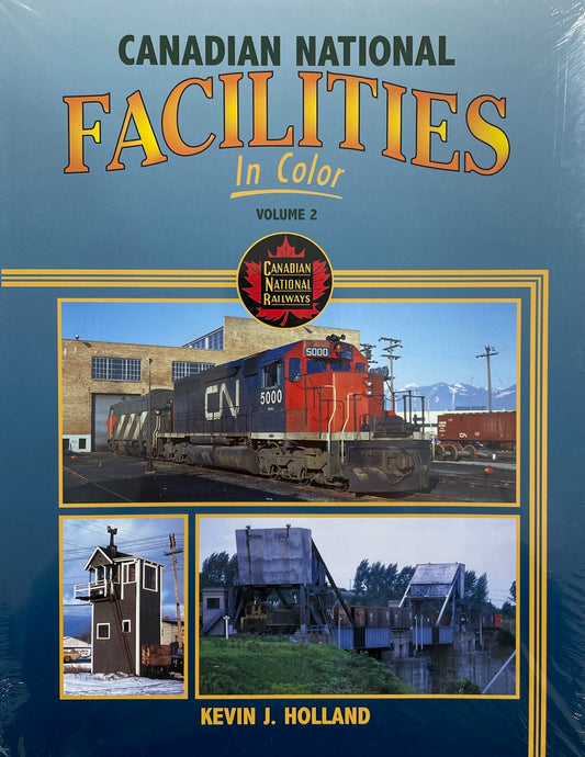 Canadian National Facilities CNR Canada Railroad Railway Illustrated History Book