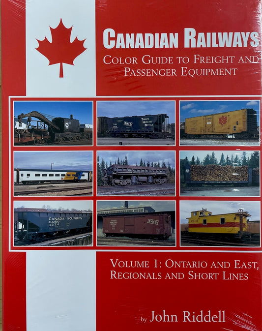 Canadian Railways Freight Passenger Equipment Railroad CN CPR Book