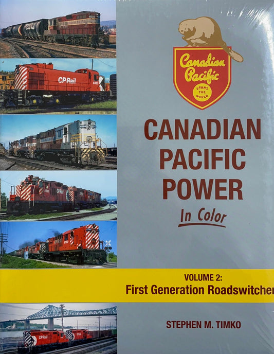 Canadian Pacific Power V2 CPR Railway Railroad Canada History Book