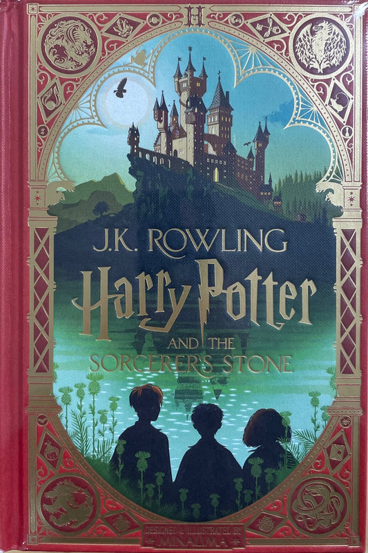 Harry Potter Sorcerer's Stone MinaLima Illustrated Special Edition JK Rowling Book