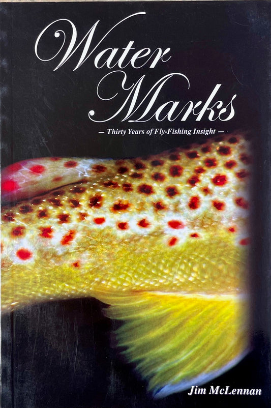 Water Marks Fly Fishing Alberta Bow River Angling Trout Book